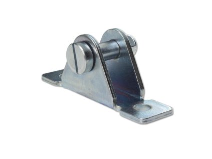 Konzola k plynové vzpěře vidlicová 51x20mm, válcový čep pr. 8mm, ocel