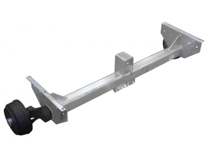 Náprava KNOTT VGB 13 (1350 kg) b=1237 mm, c=1577 mm, 200x50, 112x5, patky 159