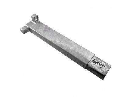 Sloupek PVV 350mm pro přední otevírací čelo Levý, uzávěr SAFEGRIP