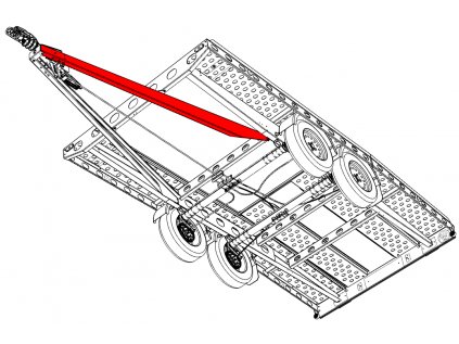 Oj VAPP PAV, PVV 2,5 m/2000-2700 kg levá