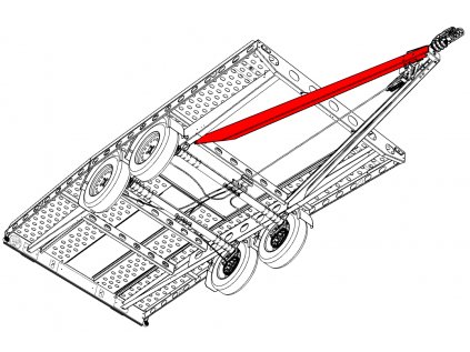 Oj VAPP PAV, PVV 2,5 m/2000-2700 kg pravá