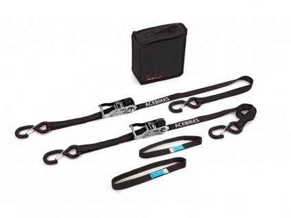 Upínací souprava pro uchycení motocyklu Acebikes Ratchet Kit Heavy Duty