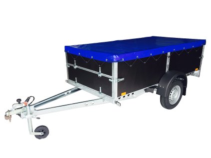 Plachta UNI/PROFI 2 přes bočnice modrá RAL5013 + přísl.