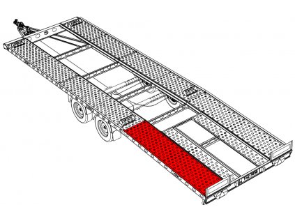 Plech pojezdový VAPP 2506/436 mm (LZ k PAV 3.x/x.x/1.96)