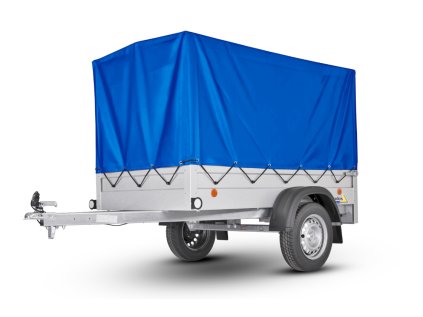 Plachta přes bočnice Handy 7, modrá