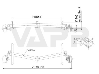 naprava al ko delta si n 14 1 1500 kg a 1480 mm c 2070 mm 2051 112x5