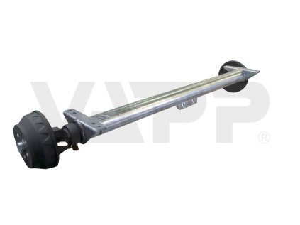 naprava knott gb 18 1800 kg b 1500 mm c 1970 mm 250x40 112x5 s pripravou pro tlumice