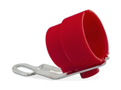 VAPP držák zástrčky 7/13 pól. otočný červený