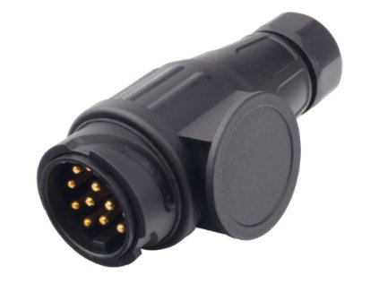 Zástrčka - vidlice 13 pól 12 V, VAPP