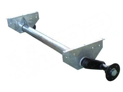 Náprava KNOTT G 13 (1300 kg) b=1320 mm, 112x5, vysoké patky (Sacher)