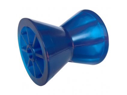 Rolna kuželová 4'' modrá PVC, pr. 87/50 mm, d=14,5 mm, l=92 mm