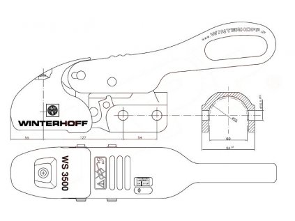 Stabilizátor Winterhoff WS 3500 D60, vrt. H16/16 mm