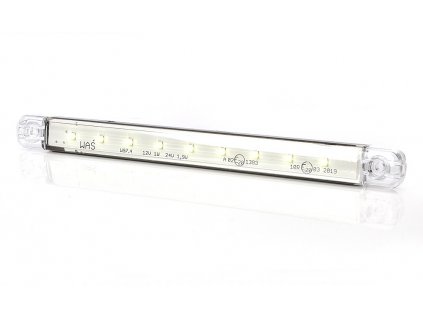 Svítilna přední obrysová LED WAS W97.4, 12-24V, dlouhá, 9x LED