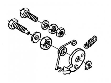 Západka s příslušenstvím navijáku AL-KO Compact 900 (sada)