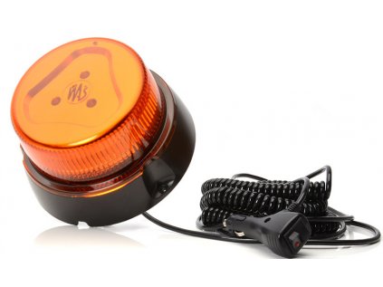 5649 majak magneticky led oranzovy was kabel 7m autozastrcka