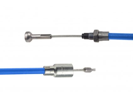 Lanovod brzdový KNOTT nerez 1330/1520 mm, rychlomont. (s čočkou)