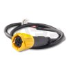 zastrcka bajonet fristom 6 polovy zluty s kabelem 1m