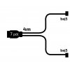 Kabeláž  4 m/7-pól. zástrčka, bez předních vývodů, baj5, VAPP (Jokon komp.)