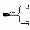 Kabeláž  3,5 m/7-pól. zástrčka, bez předních vývodů, baj5, VAPP (Jokon komp.)