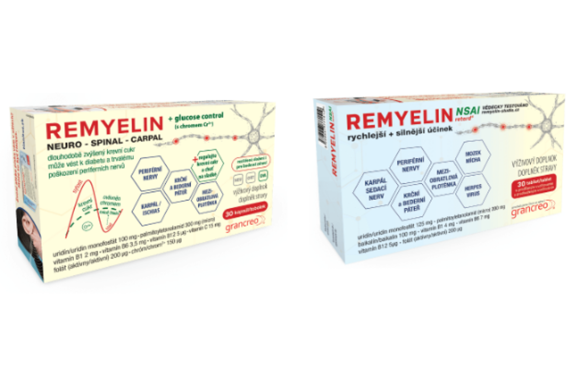 Rozdíl mezi Remyelin a Remyelin NSAI