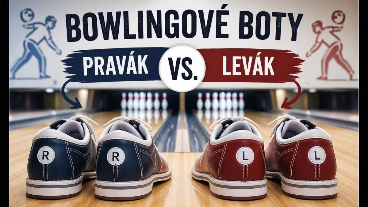 Bowlingové boty: Pravák vs. levák
