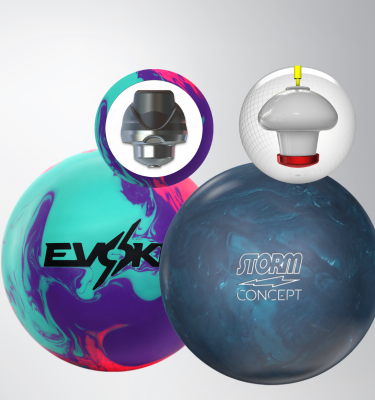 Bowlingové koule MOTIV Evoke Mayhem a Storm Concept – novinky skladem pro různé olejové podmínky od těžkých po středně suché