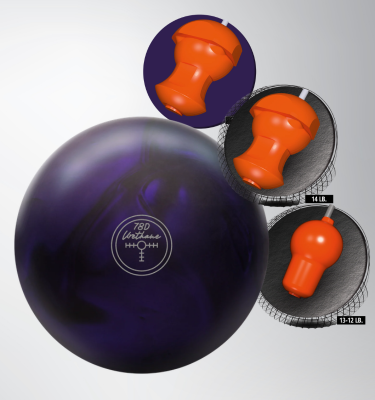 Bowlingová koule Hammer Purple Pearl Urethane 78D – urethanová koule pro maximální kontrolu na krátkých a středních olejových podmínkách
