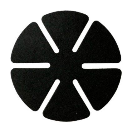 Motiv podložka do misky, černá