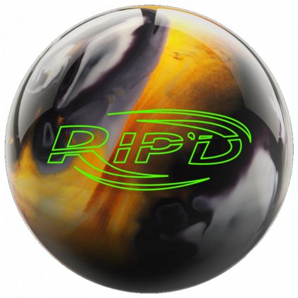 Bowlingová koule Rip'D Black/Gold/White