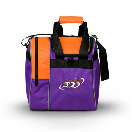 Bowlingová taška na 1 kouli, C300, fialová/oranžová
