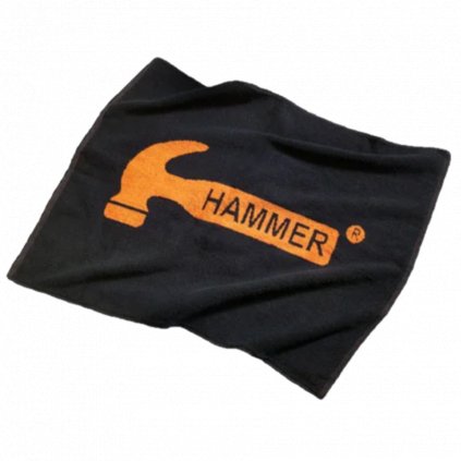 Bavlněný ručník Hammer, černý