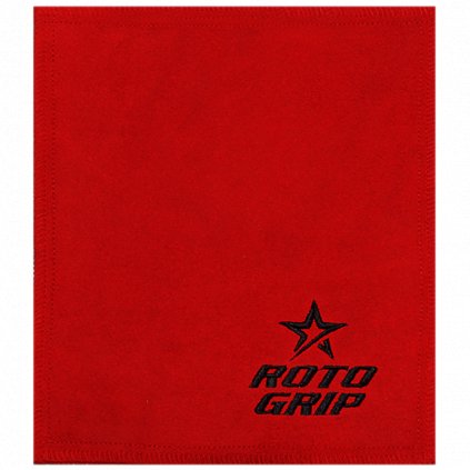 Semišová utěrka Roto Grip, červená