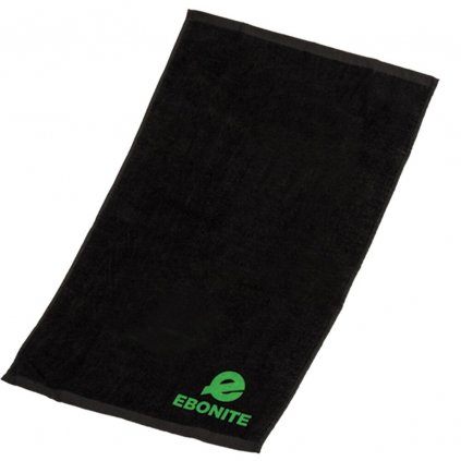 Bavlněný ručník Ebonite, černý