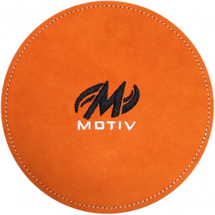 Semišová utěrka Motiv, oranžová