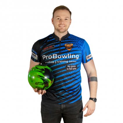 Pánský dres ProBowling, modrý