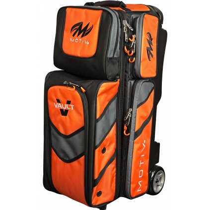 Roller na 3 koule, Motiv Vault, oranžová
