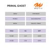 Bowlingová koule PRIMAL GHOST info tabulka CZ