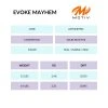 Bowlingová koule Evoke Mayhem - info tabulka EN