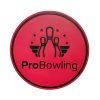 Semišová utěrka ProBowling, červená
