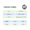Bowlingová koule Turmoil Hybrid - info tabulka EN