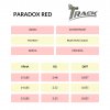 PARADOX RED info tabulka CZ