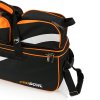 Taška na 3 koule, ProBowl+kapsa na boty, čern/oran_