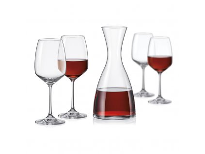 Set na víno Giselle 1.200 ml, 5 ks 1