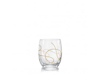 Sklenice na nealko, rum a whisky a nealko String gold 300 ml, 2 ks