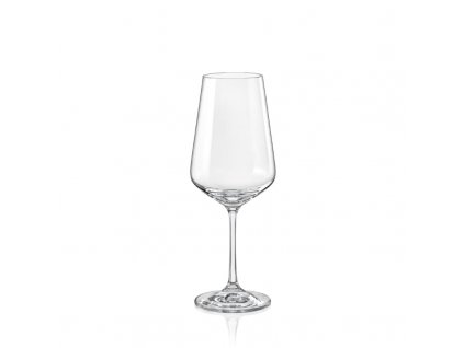 Sklenice na bílé a červené víno Sandra 350 ml, 6 ks