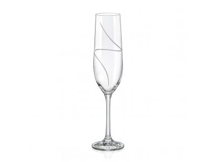Sklenice na šampaňské Viola Up matný 190 ml, 6 ks 1