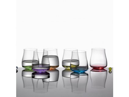 Crystalex sklenice na nealko Alex Rainbow Fresh 350 ml, 6 ks (mix barev)_1