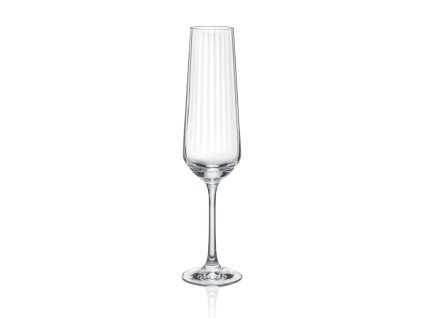 Sklenice na šampaňské Sandra Optic 200 ml, 6 ks 1