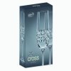 Sklenice na šampaňské Viola Cross 190 ml, 2 ks 2