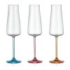 Crystalex sklenice na šampaňské Alex Rainbow fresh 210 ml, 6 ks (mix barev)_3
